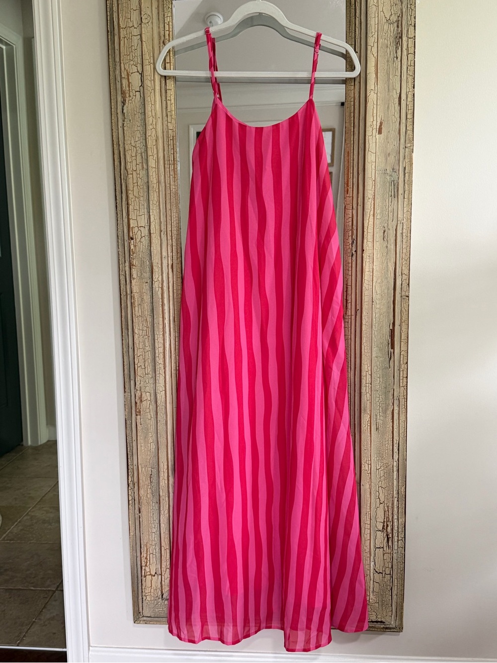 TCEC Hot Pink Slip Dress